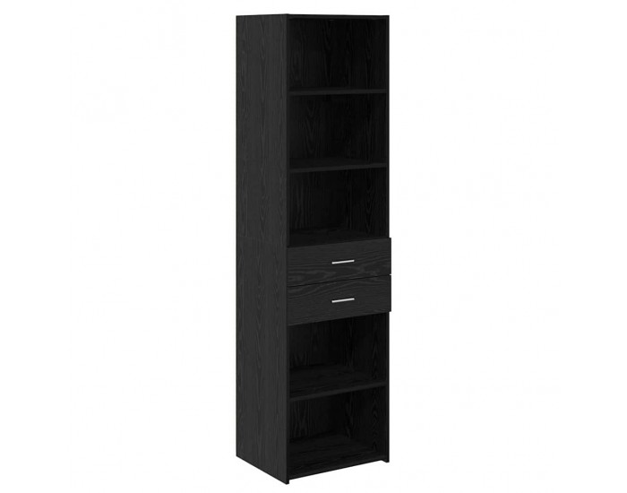 Sonata H Висок шкаф Черния дъб 50 x 42,5 x 185 см Инженерно дърво