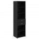 Sonata H Висок шкаф Черния дъб 50 x 42,5 x 185 см Инженерно дърво