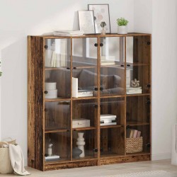Sonata H Висок шкаф 2 pcs Старо дърво 136 x 37 x 142 см Инженерно дърво - Living