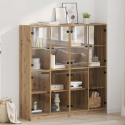 Sonata H Висок шкаф 2 pcs Дъб 136 x 37 x 142 см Инженерно дърво - Living