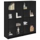 Sonata H Висок шкаф 2 pcs Черния дъб 136 x 37 x 142 см Инженерно дърво