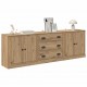 Sonata H Скейдбордове с чекмедже 3 pcs Старо дърво 210 x 35,5 x 67,5 см