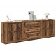 Sonata H Скейдбордове с чекмедже 3 pcs Черния дъб 210 x 35,5 x 67,5 см