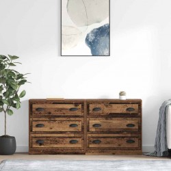 Sonata H Скейдбордове с чекмедже 2 pcs Старо дърво 70 x 35,5 x 67,5 см - Corpuri, vitrine, biblioteci modulare