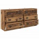 Sonata H Скейдбордове с чекмедже 2 pcs Старо дърво 70 x 35,5 x 67,5 см