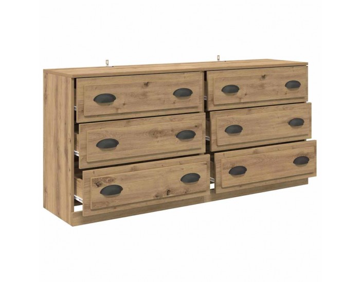 Sonata H Скейдбордове 2 pcs Дъб 70 x 35,5 x 67,5 см Инженерно дърво