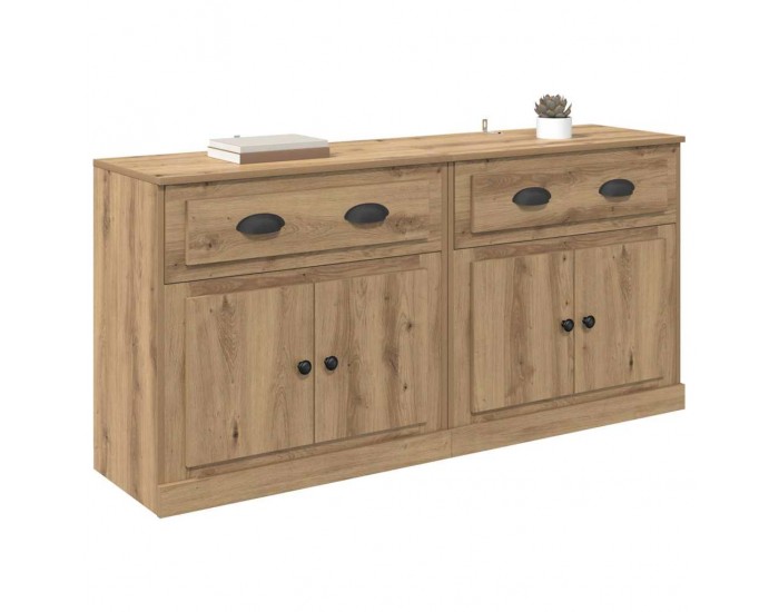 Sonata H Скейдбордове 2 pcs Дъб 70 x 35,5 x 67,5 см Инженерно дърво