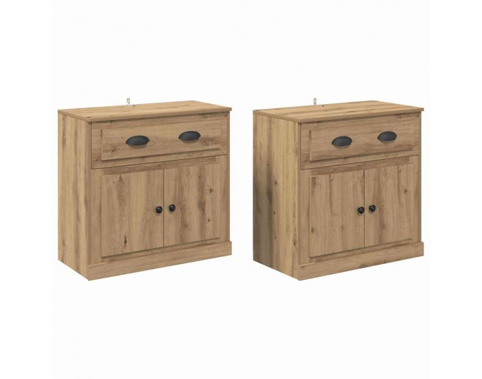Sonata H Скейдбордове 2 pcs Дъб 70 x 35,5 x 67,5 см Инженерно дърво
