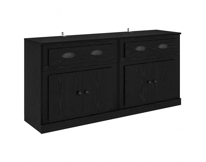 Sonata H Скейдбордове с чекмедже 2 pcs Черния дъб 70 x 35,5 x 67,5 см