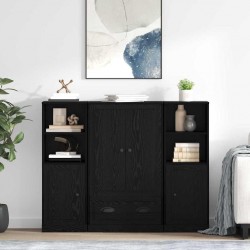 Sonata H Висок шкаф 3 pcs Черния дъб 35 x 60 x 103,5 см Инженерно дърво - Living