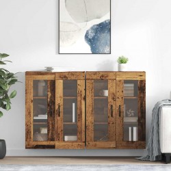 Sonata H Стенни шкафове 2 pcs Старо дърво 69,5 x 34 x 90 см - Corpuri, vitrine, biblioteci modulare