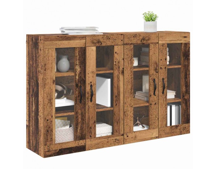 Sonata H Стенни шкафове 2 pcs Старо дърво 69,5 x 34 x 90 см