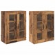 Sonata H Стенни шкафове 2 pcs Старо дърво 69,5 x 34 x 90 см