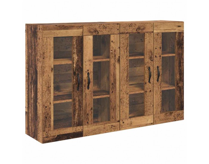 Sonata H Стенни шкафове 2 pcs Старо дърво 69,5 x 34 x 90 см
