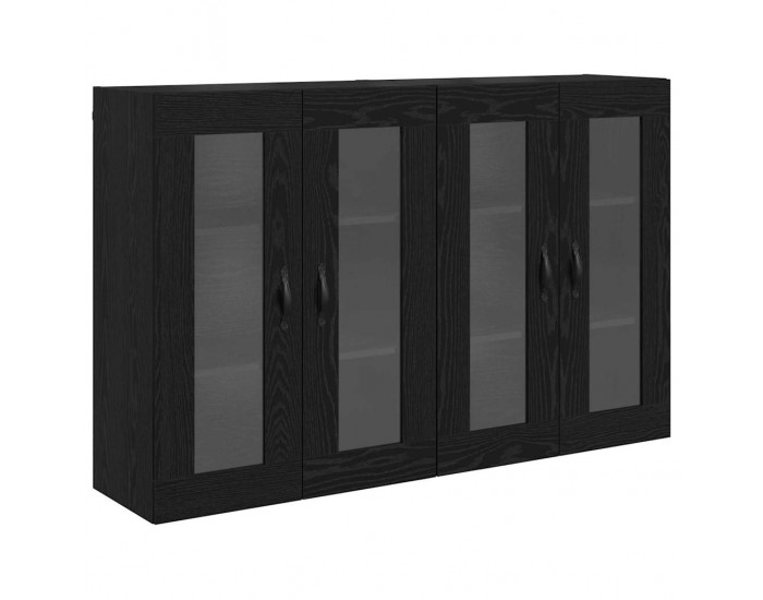 Sonata H Стенни шкафове 2 pcs Черния дъб 69,5 x 34 x 90 см