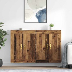 Sonata H Стенно монтирани шкафове 2 pcs Старо дърво 69,5 x 34 x 90 см - Corpuri, vitrine, biblioteci modulare