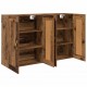 Sonata H Стенно монтирани шкафове 2 pcs Старо дърво 69,5 x 34 x 90 см