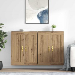 Sonata H Стенно монтирани шкафове 2 pcs Дъб 69,5 x 34 x 90 см - Corpuri, vitrine, biblioteci modulare