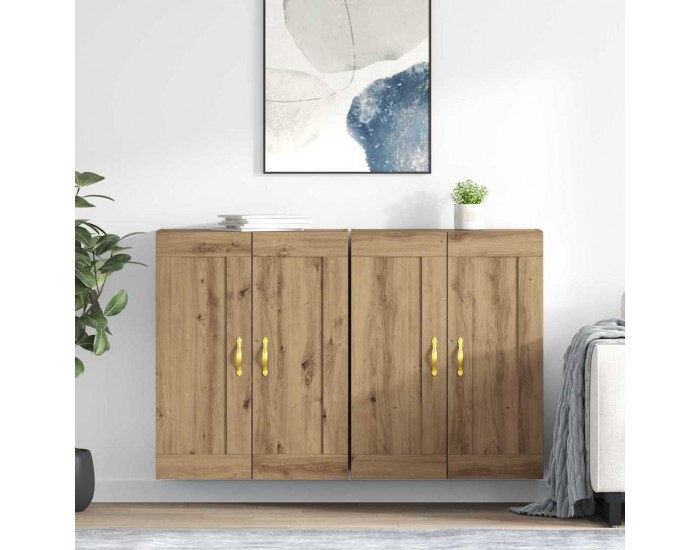 Sonata H Стенно монтирани шкафове 2 pcs Дъб 69,5 x 34 x 90 см