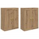 Sonata H Стенно монтирани шкафове 2 pcs Дъб 69,5 x 34 x 90 см