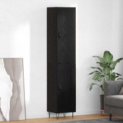 Sonata H Висок шкаф Черния дъб 69,5 x 34 x 180 см Инженерно дърво - Corpuri, vitrine, biblioteci modulare