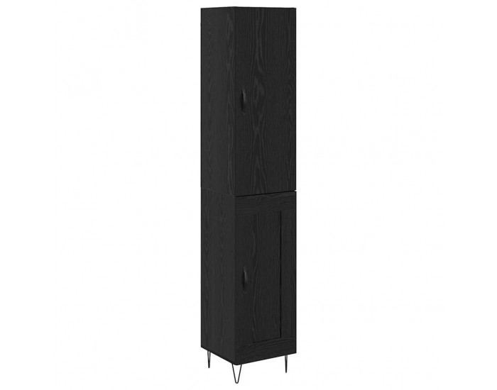 Sonata H Висок шкаф Черния дъб 69,5 x 34 x 180 см Инженерно дърво