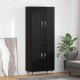 Sonata Bufet Stejar Negru 69,5 x 34 x 90 cm Lemn prelucrat