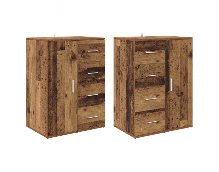 Sonata H Скейдбордове Corona 2 pcs Старо дърво 59 x 39 x 80 см