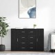 Sonata H Скейдбордове с чекмедже Corona 2 pcs Черния дъб 59 x 39 x 80 см