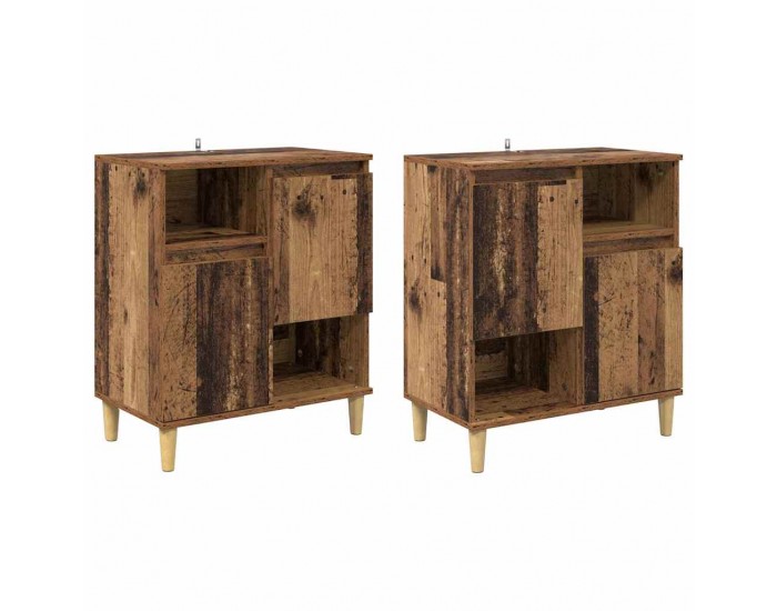 Sonata H Скейдбордове 2 pcs Старо дърво 60 x 35 x 70 cm Инженерно дърво