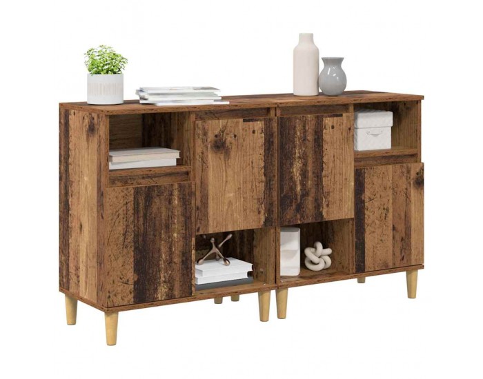 Sonata H Скейдбордове 2 pcs Старо дърво 60 x 35 x 70 cm Инженерно дърво