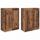 Sonata H Стенно монтирани шкафове 2 pcs Старо дърво 69,5 x 34 x 90 см