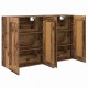 Sonata H Стенно монтирани шкафове 2 pcs Старо дърво 69,5 x 34 x 90 см