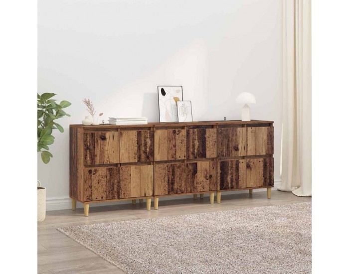 Sonata H Скейдбордове 3 pcs Старо дърво 60 x 35 x 70 cm Инженерно дърво