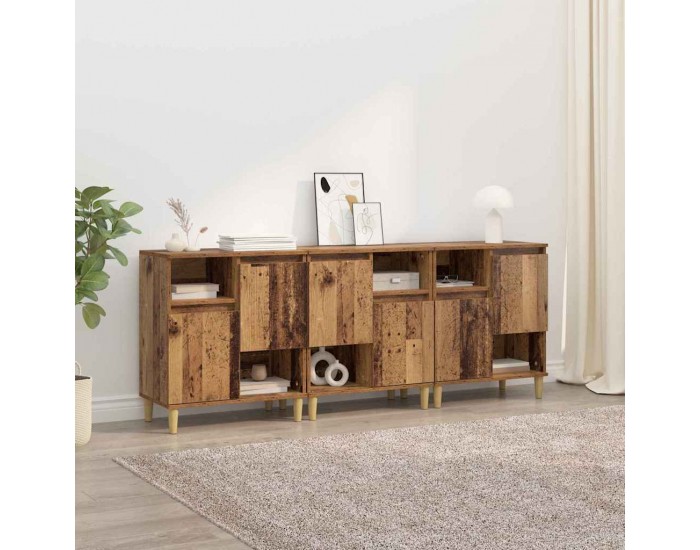 Sonata H Скейдбордове 3 pcs Старо дърво 60 x 35 x 70 cm Инженерно дърво