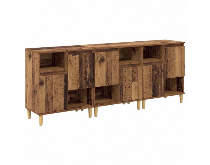 Sonata H Скейдбордове 3 pcs Старо дърво 60 x 35 x 70 cm Инженерно дърво
