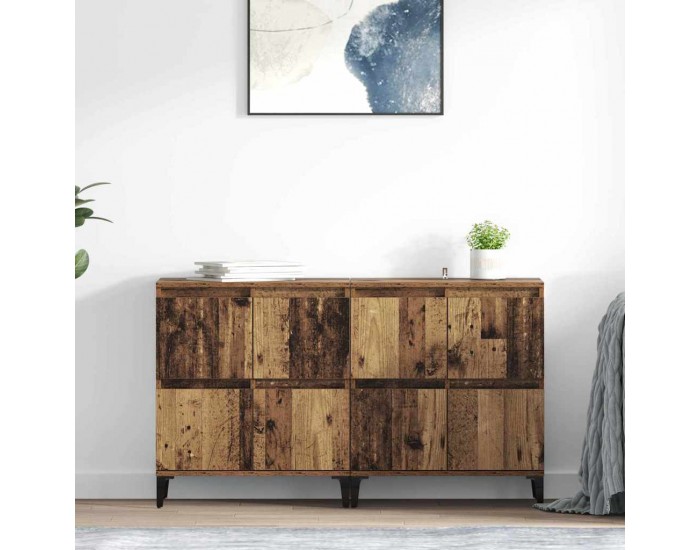 Sonata H Скейдбордове 2 pcs Старо дърво 60 x 35 x 70 cm Инженерно дърво