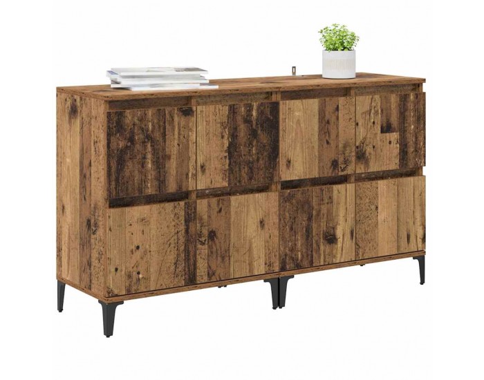Sonata H Скейдбордове 2 pcs Старо дърво 60 x 35 x 70 cm Инженерно дърво