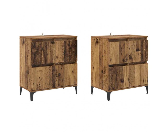 Sonata H Скейдбордове 2 pcs Старо дърво 60 x 35 x 70 cm Инженерно дърво