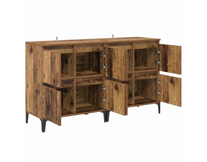 Sonata H Скейдбордове 2 pcs Старо дърво 60 x 35 x 70 cm Инженерно дърво
