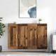 Sonata H Стенно монтирани шкафове 2 pcs Старо дърво 69,5 x 34 x 90 см