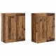 Sonata H Стенно монтирани шкафове 2 pcs Старо дърво 69,5 x 34 x 90 см