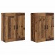 Sonata H Стенно монтирани шкафове 2 pcs Старо дърво 69,5 x 34 x 90 см
