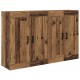 Sonata H Стенно монтирани шкафове 2 pcs Старо дърво 69,5 x 34 x 90 см
