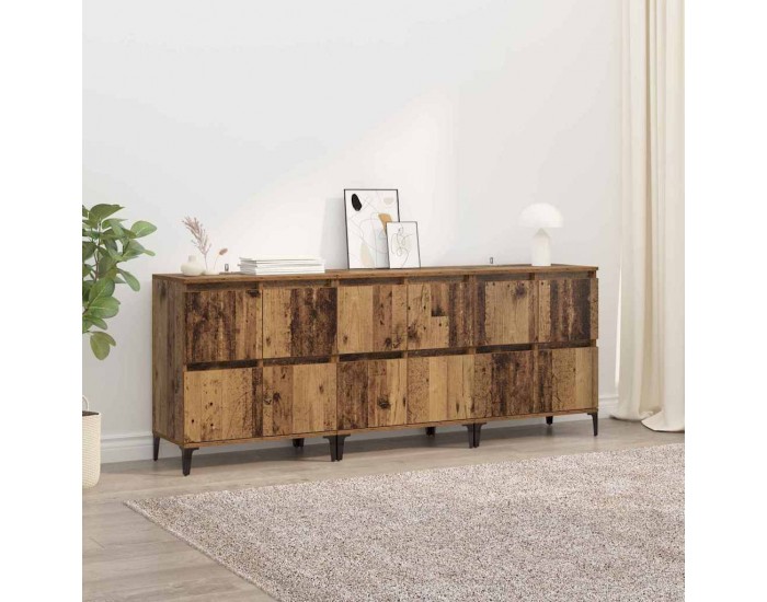 Sonata H Скейдбордове 3 pcs Старо дърво 60 x 35 x 70 cm Инженерно дърво