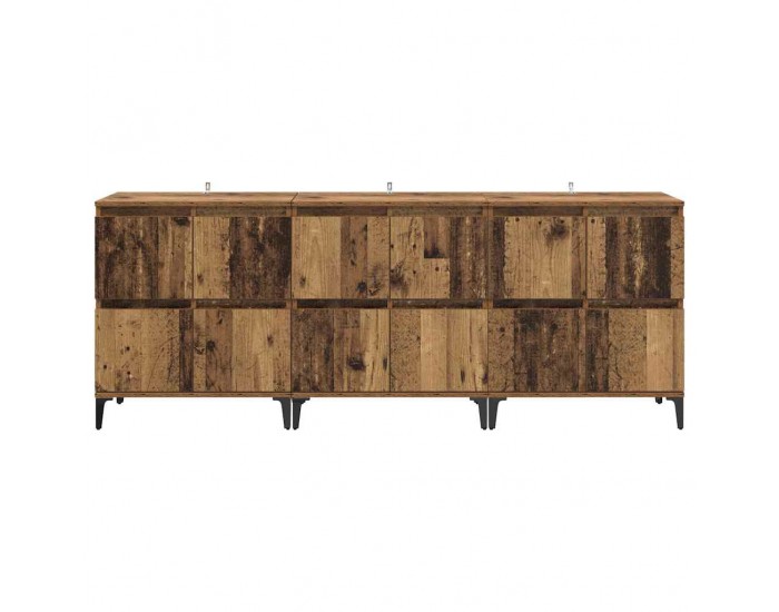 Sonata H Скейдбордове 3 pcs Старо дърво 60 x 35 x 70 cm Инженерно дърво