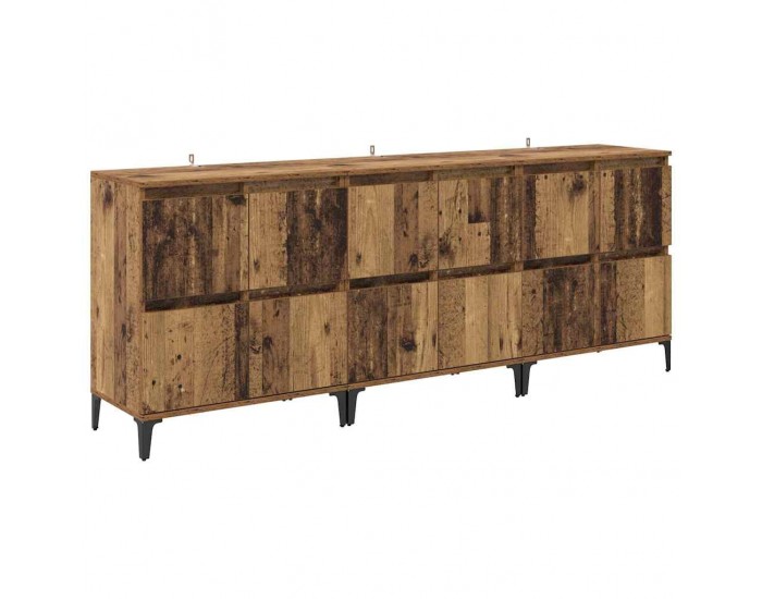 Sonata H Скейдбордове 3 pcs Старо дърво 60 x 35 x 70 cm Инженерно дърво