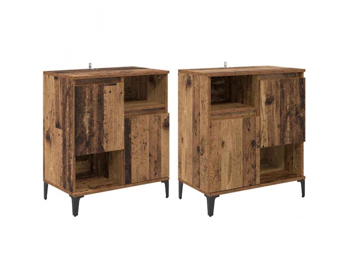 Sonata H Скейдбордове 2 pcs Старо дърво 60 x 35 x 70 cm Инженерно дърво