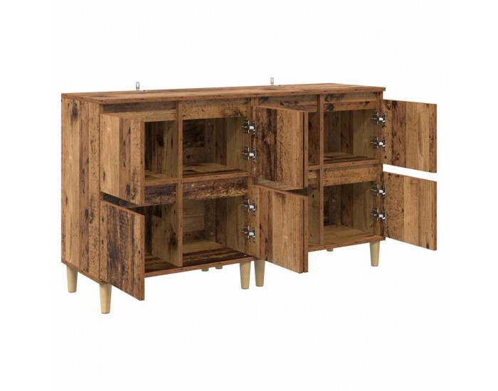 Sonata H Скейдбордове 2 pcs Старо дърво 60 x 35 x 70 cm Инженерно дърво