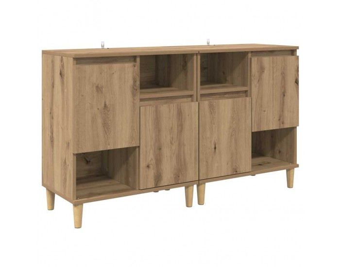 Sonata H Скейдбордове 2 pcs Дъб 60 x 35 x 70 cm Инженерно дърво